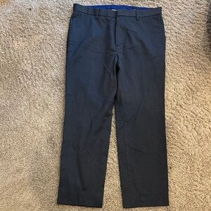 Men's Classic Black Small Checkered Pants